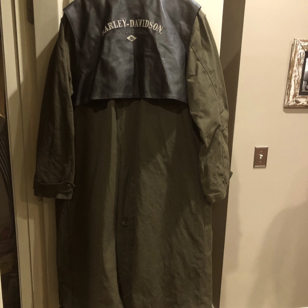 Harley Davidson Trench Coat Men’s. XL